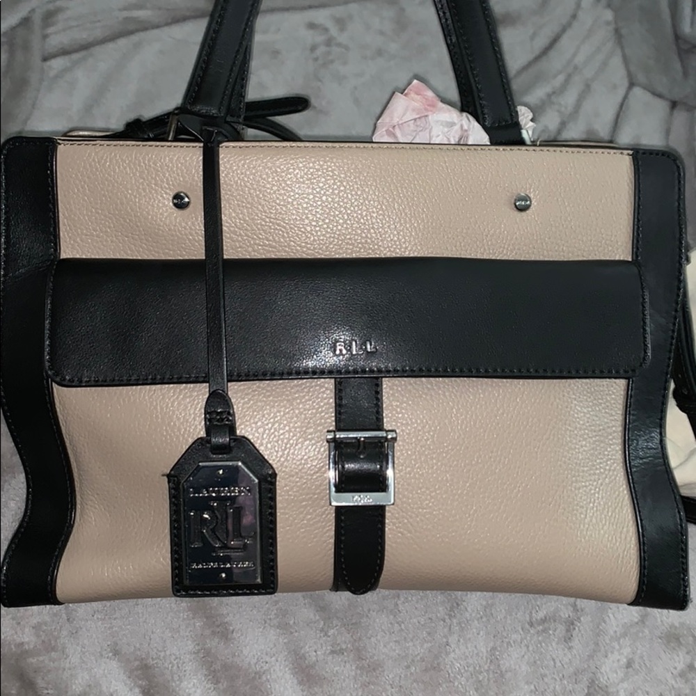 RALPH LAUREN Mullinder Satchel